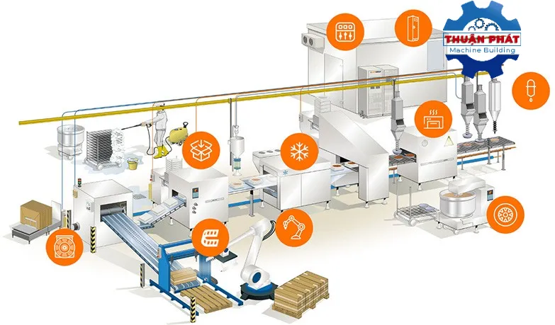 Quy Trình Đóng Gói Thực Phẩm Tự Động