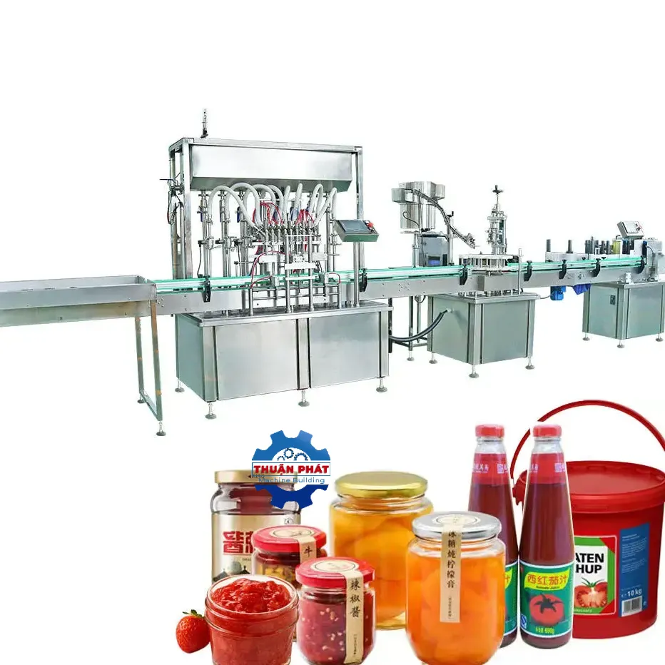 Dây Chuyền Sản Xuất Tương Ớt