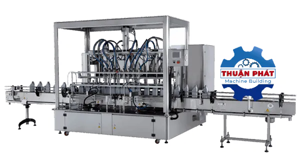 Dây chuyền chiết rót dầu nhờn tự động