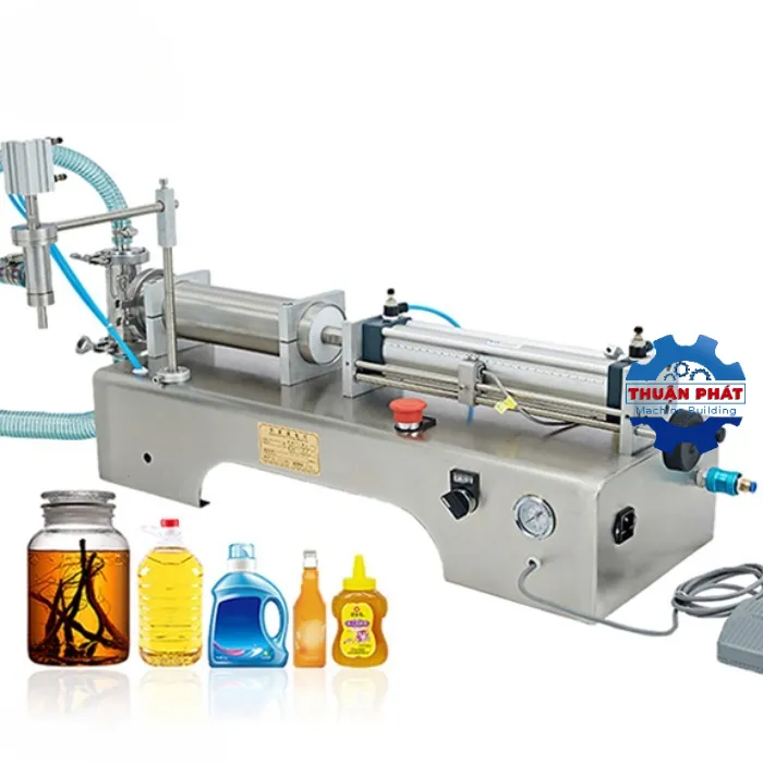 Máy chiết rót hút trực tiếp từ bồn chứa một vòi