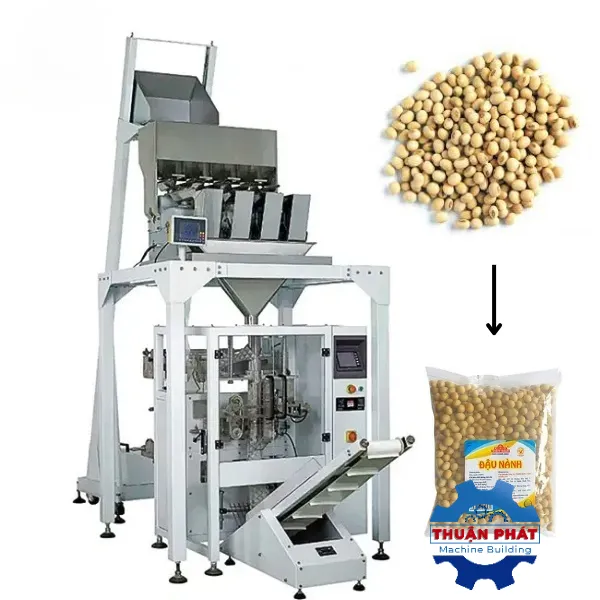 Máy đóng gói 4 đầu cân – Máy đóng gói cân định lượng